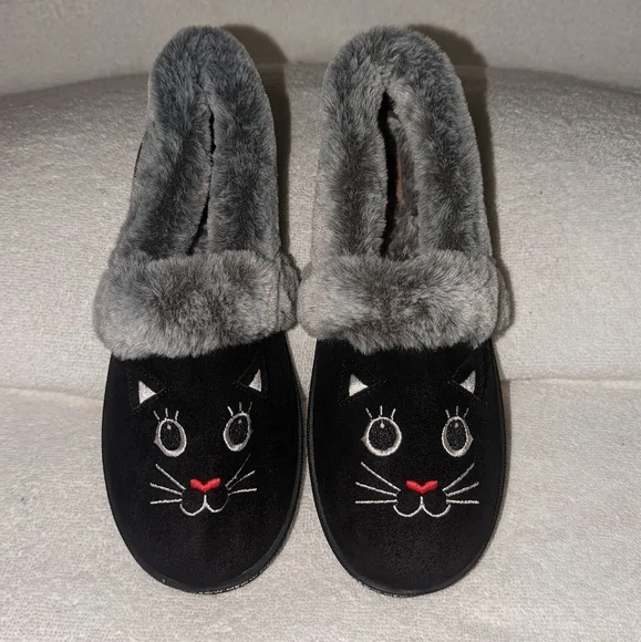 Fur Bobs By Skechers Too Cozy Meow Pajamas Women's Slippers